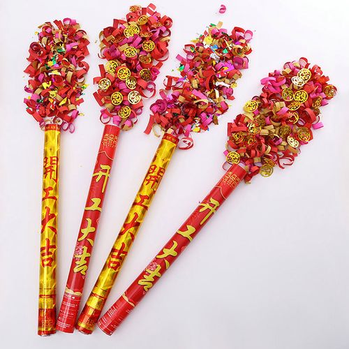 开工大吉！60cm手持礼花筒6支装，点燃开业庆典的高光时刻